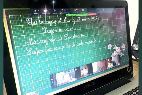 Tiết dạy chuyên đề sử dụng thành thạo công nghệ của cô giáo lớp 3 - Trường Tiểu học Việt Nam - Cu Ba
