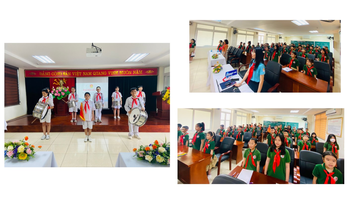Đại hội Liên đội trường Tiểu học Việt Nam -Cu Ba nhiệm kỳ năm học 2023 – 2024