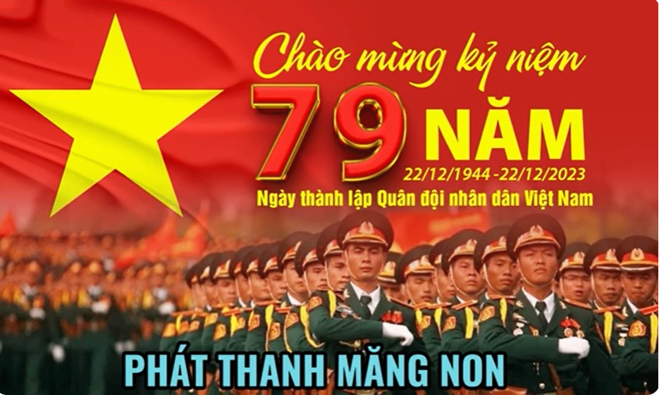 Chương trình phát thanh măng non chào mừng kỷ niệm 79 năm Ngày thành lập Quân đội nhân dân Việt Nam của Liên đội trường Tiểu học Việt Nam - Cu Ba